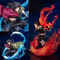 Demon Slayer รูป Tomioka Giyuu Kamado Tanjirou Action Figurine ของเล่นน่ารักตุ๊กตาสะสมคริสต์มาสของขวัญ