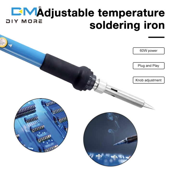 diymore【5pcs】60W Soldering Iron Soldering Iron Kit Electronic