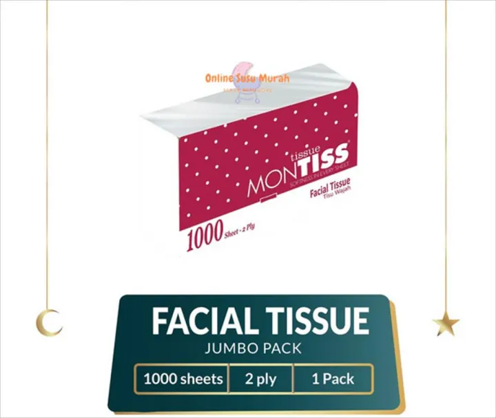 MONTIS FACIAL TISSUE 1000 SHEETS TISSUE MURAH Lazada Indonesia