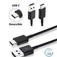 [HOT RUXMMMLHJ 566] USB ดั้งเดิมประเภท C 0.2/1.2/1.5/2/3 M สายดึงข้อมูลสำหรับ Samsung Galaxy A53 A72 A32 A33 A52 A71 A31 A13 M13 M53 5G