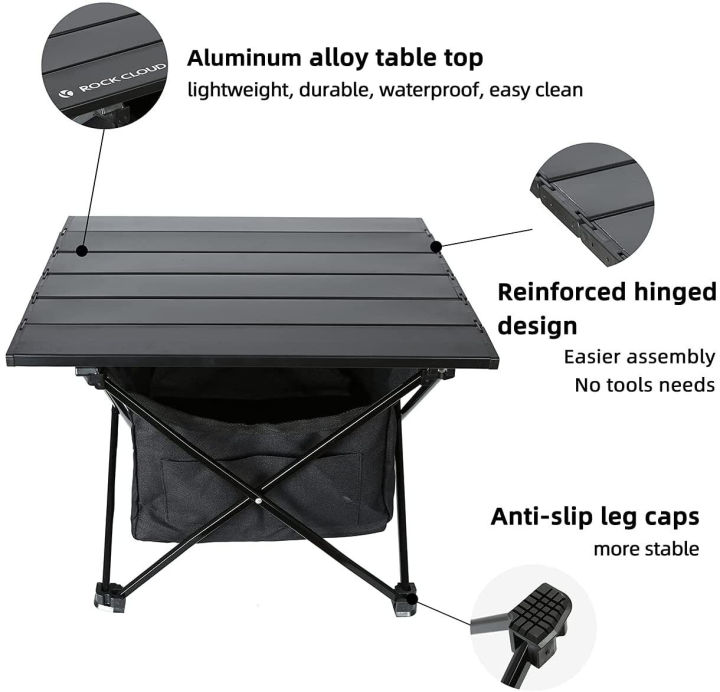 โต๊ะพับได้-อุปกรณ์แคมปิ้ง-โต๊ะ-แคมป์ปิ้ง-โต๊ะพับขายของ-โต๊ะแคมป์ปิ้ง-outdoor-camping-folding-storage-bag-table-accessories-outdoor-large-space-portable-waterproof-storage-โต๊ะญี่ปุ่นพับ-table-โต๊ะพับไ