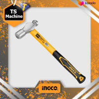 INGCO ค้อนหัวกลมด้ามไฟเบอร์ ขนาด 16 ออนซ์ (450 กรัม) รุ่น HBPH88016 วัสดุ Carbon Steel ผลิตโดยการขึ้นรูปของเหล็กโดยใช้แรงอัดสูง ทำให้เหล็กมีความแน่น แข็งแรง ทนความร้อน (อิงโก้)