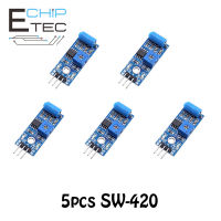 5ชิ้น SW-420 Arduino ปกติปิดโมดูลเซ็นเซอร์จับการสั่นสะเทือนโมดูลเซ็นเซอร์สัญญาณเตือนสวิทช์การสั่นสะเทือน