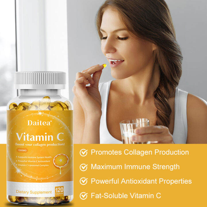 Vitamin C improves human immunity, antiaging, antioxidation, and