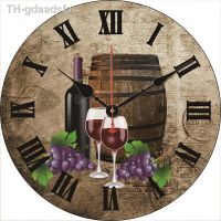 ❂✥ Chef Wall Watched Wine and Cheese Horloge Room Bedroom Office School