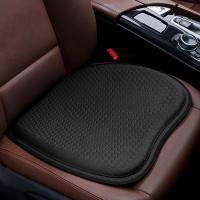 Car Anti-slip Ice Silk Honeycomb Gel Seat Cushion Breathable Driver Seat Home Office Soft Cool Pad Buttock Pad Universal Size