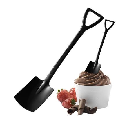 Kitchen Dessert Spoon Shovel Shape Ice Cream Shovel Shape Soup Rice Spoon Kitchen Gadget Food Serving Tableware Fruit Spoon Cooking Utensils