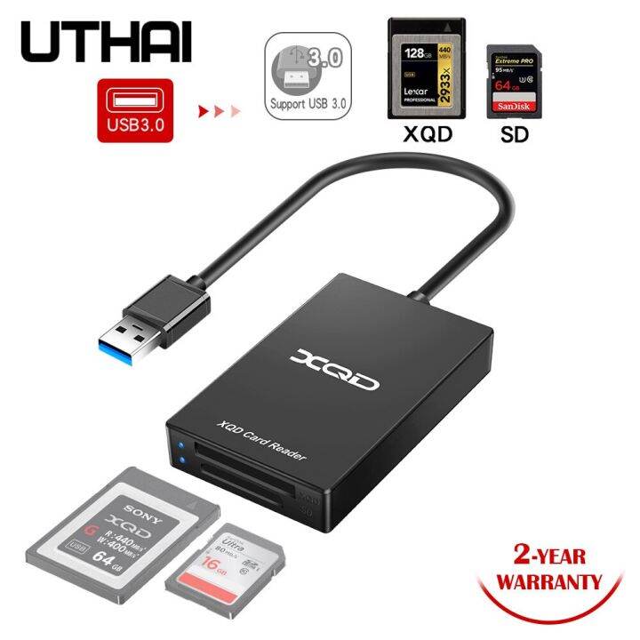 Uthai Q Rocketek Multi Function Type C To Xqd Card Reader Usb Card Reader M G Memory Card