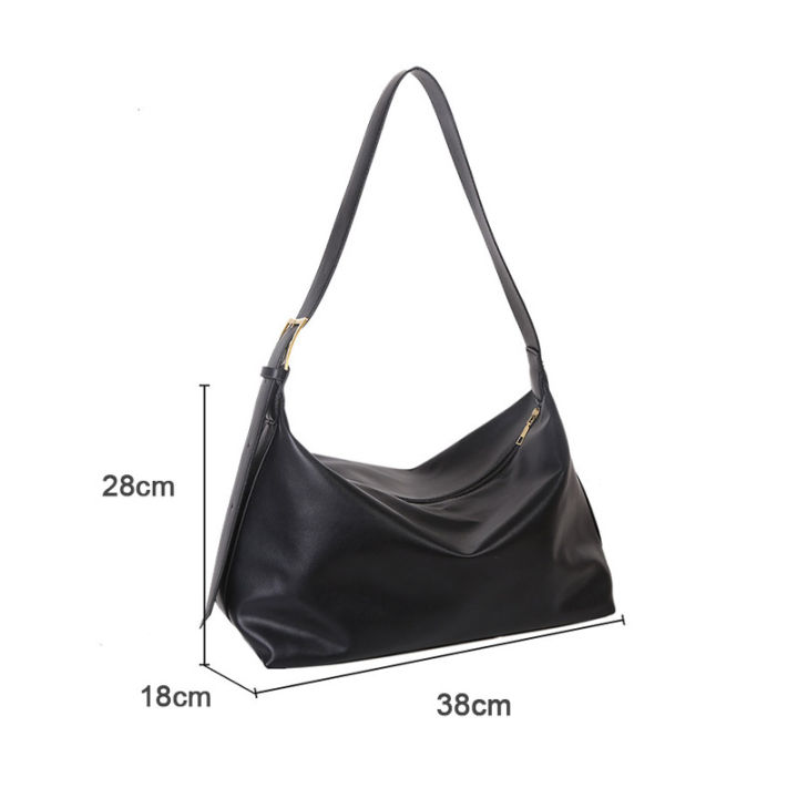 elaccent-puกระเป๋าสะพายไหล่ของผู้หญิง-กระเป๋าครอสบอดี้แฟชั่นฉบับภาษาเกาหลีของกระเป๋าสะพายไหล่กระเป๋าสะพายหนัง-pu-ที่เรียบง่าย