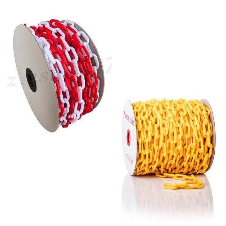 Plastic yellow chain 8mmx25m /6mmx25m Lazada PH