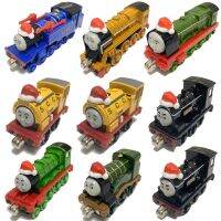 หมวก Thomas And Friends รูปโรสโดนาล่าดักลาสเบนเบลล์วิคเตอร์แมคแมคไมค์เอมิลี่เลดี้1:43ทำจากโลหะสำหรับของเล่นเด็ก