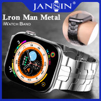 JANSIN Metal strap for Apple watch Ultra 49mm Series 8 45mm 41mm stainless steel smart watch wristband iwatch Straps Accessories