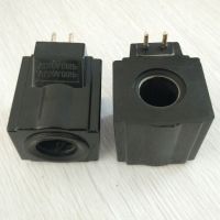 【LZ】℗❀  Bobina de válvula solenoide hidráulica com núcleo de cobre embutido bobina de dois pinos buraco interno tipo 20mm comprimento 53mm passo da agulha 10mm