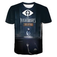 2023 NEWMen ผู้หญิงเสื้อยืดแฟชั่นฤดูร้อน Little Nightmares T เสื้อ3D พิมพ์ Tshirt Casual Streetwear Cool Tops Tee