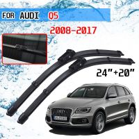 แปรงปัดที่ปัดน้ำฝนกระจกหน้ารถหน้าสำหรับรถ Audi Q5 2008 2009 2010 2011 2012 2013 2014 2015 2016 2017อุปกรณ์เสริมสำหรับรถ Audi