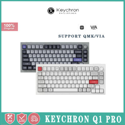 Keychron Q1 Pro Knob QMK Keyboard Dual Mode 75% Layout Keyboard