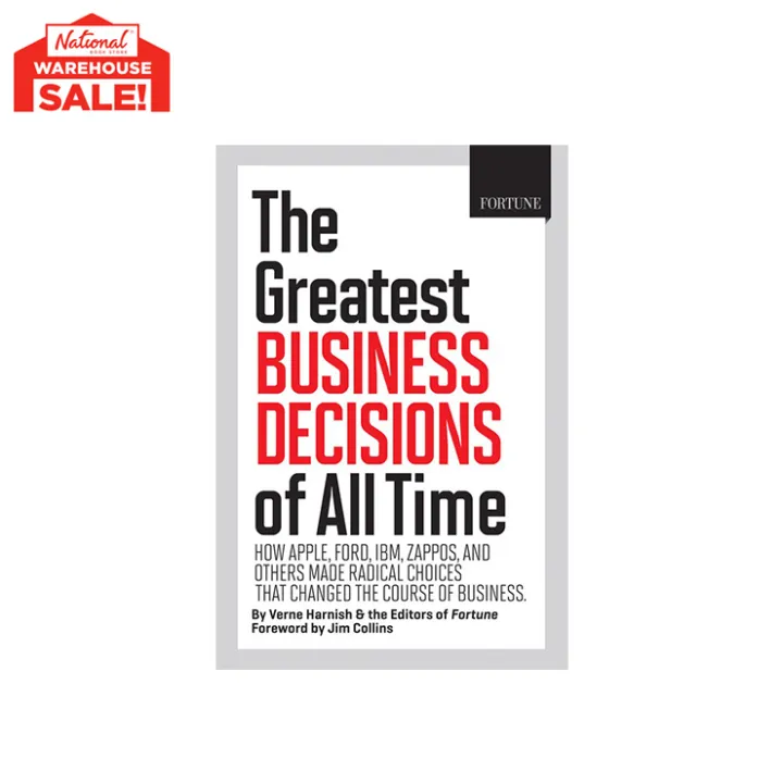 Best Business Decisions Of All Time THE GREATEST BUSINESS DECISIONS OF ALL TIME TRADEPAPER | Lazada PH