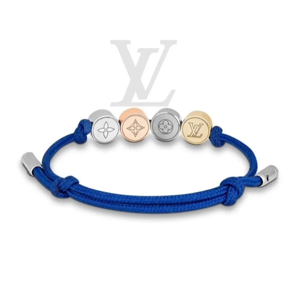 A PRETTY] ✾☏ 2022 New L V Colors Beads Bracelet