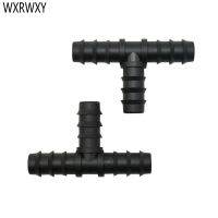 1/2 quot; Garden hose tee water splitter 16mm hose 3-way connector garden irrigation connector barbed drip irrigation fittings 8pcs