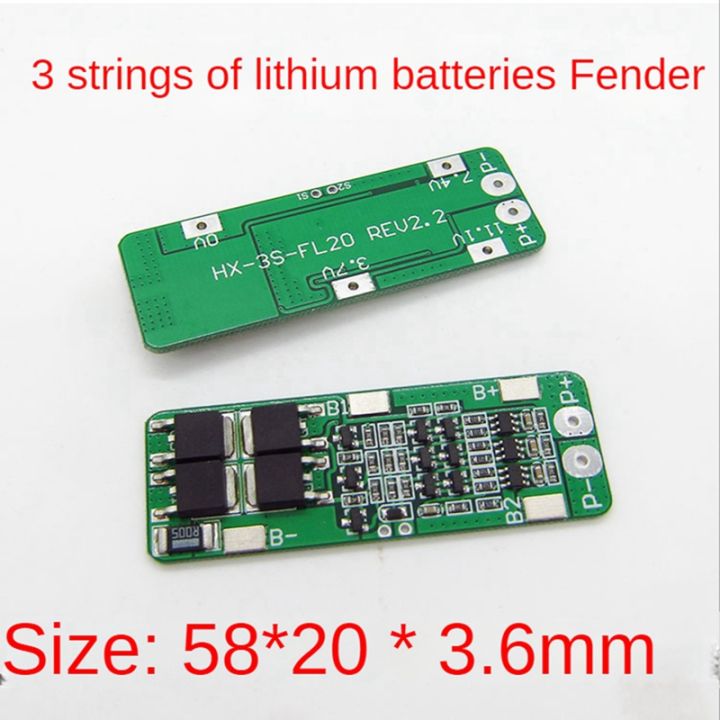 10-pcs-li-ion-lithium-battery-18650-charger-pcb-bms-protection-board-3s-20a-for-drill-motor-12-6v-li-ion-cell-module