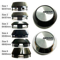 Style 4pc 60/64/65/68/69MM ADVAN Racing  Car Modified Wheel Center Cover Rim Hub Cap for Advan  Wheel