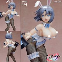 Figure ฟิกเกอร์ FREEing B STYLE จากเกมส์ RPG Shinobi Master Senran Kagura New Link ชิโนบิ มาสุเทะ เซ็นรัน คางุระ Yumi Bunny ยูมิ บันนี่ กระต่ายสาว ชุดกระต่าย 1/4 สูง 38.5 cm Suit Style Rabbit SkyTube Hentai Illustration Native โมเดล Model Cartoon