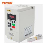 Qizaotia VEVOR 2.2/3/4/7 5KW อินเวอร์เตอร์ความถี่ VFD 110V/220V 1/3P อินพุต3P เอาต์พุต3P ไดรฟ์ความถี่ตัวแปรมอเตอร์ CNC ตัวแปลงอินเวอร์เตอร์อินเวอร์เตอร์