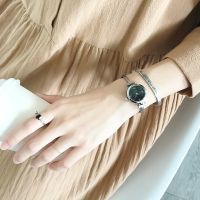 【Hot Sale】 French niche simple waterproof Mori girl and exquisite retro literary ins style starry sky dial student watch
