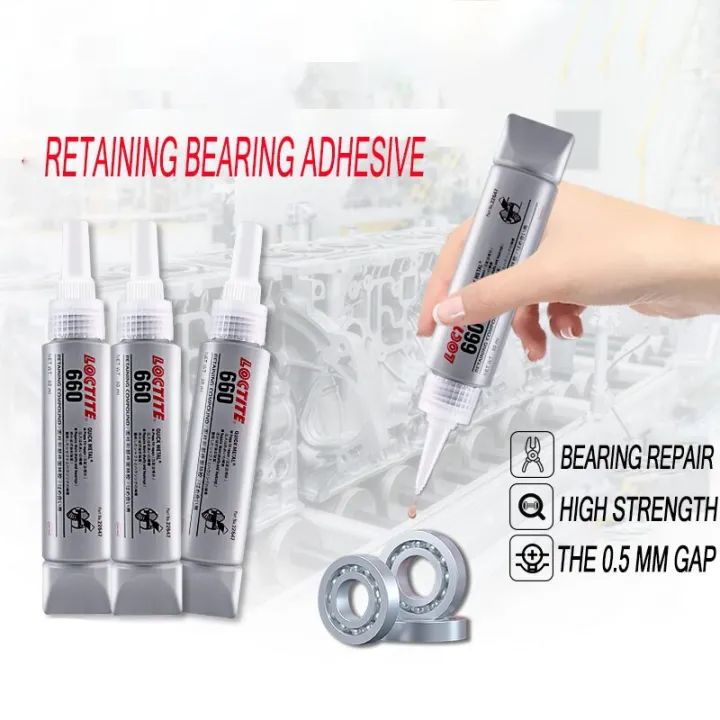 50ml loctite 660 axle pin glue Highstrength Shaft Pin Repair Anaerobic