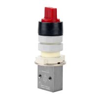 S3HS M5/06/08 M5 1/8 quot; 1/4 quot;BSP 3/2 Way Selector Type Pneumatic Mechanical Valve