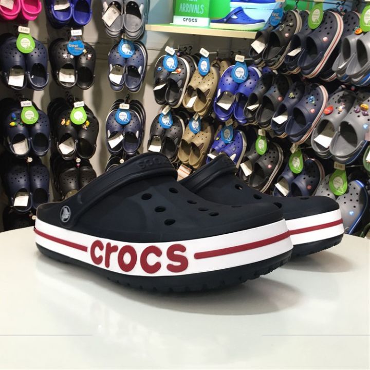 crocs-รองเท้าสำหรับผู้ชายและผู้หญิงรองเท้าแตะชายหาด