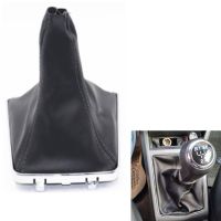 ❂ PU Leather Car Manual Gear stick shift knob gearbox shift knob boot For Opel Astra GTC Coupe AS A-H/C 05-10