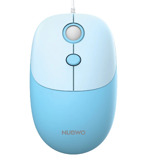 mouse-เมาส์-nubwo-nm156-usb-optical-blue