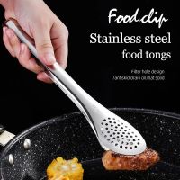 Kitchen tongs kitchen utensils BBQ  Food Clip kitchen Chief Tongs  Stainless Steel Portable for Picnic Barbecue Cooking Cooking Utensils