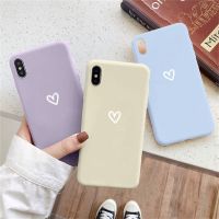 【ABW】 น่ารัก Love กรณีหัวใจสำหรับ Samsung Galaxy A12 A10 A21S A52 A22 A50 A51 A31 A32 A40 A71 A72 S21 Ultra S20 FE S9 S10 Plus TPU Cover