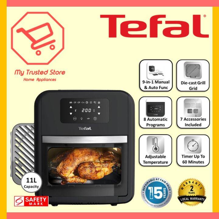 Tefal FW5018 Easy Fry Air Fryer Oven & Grill 11L | Lazada Singapore