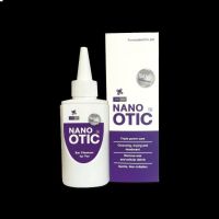 [[ส่งฟรีไม่มีขั้นต่ำ]] NANO OTIC นาโน โอทิค น้ำยาเช็ดหูสุนัขและแมว 120 ml