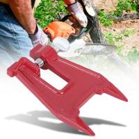 Meien Chain Saw Stump Vise Chainsaw Universal Sharpener Sharpening Tool Guide Bar Clamp