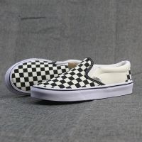 Hot Sale [Original] VAN* Classic Black and White Checkerboard Trendy Fashion Low Top Sports Shoes Mens and Womens Casual Canvas Shoes {Free Shipping}