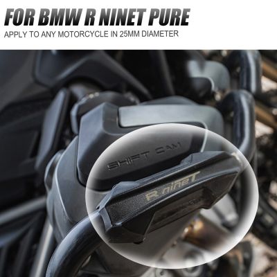 R-NINET แท้25มม. กันชนป้องกันป้องกันเครื่องยนต์อุปกรณ์เสริมรถจักรยานยนต์สำหรับ BMW R เก้า T