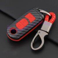 NEW Carbon Fiber Key Case Cover Shell For Mazda 3 6 CX5 CX7 CX-4 CX-5 CX-7 CX-9 RX8 2015 2016 2017 Car Styling Accessories for Mazda