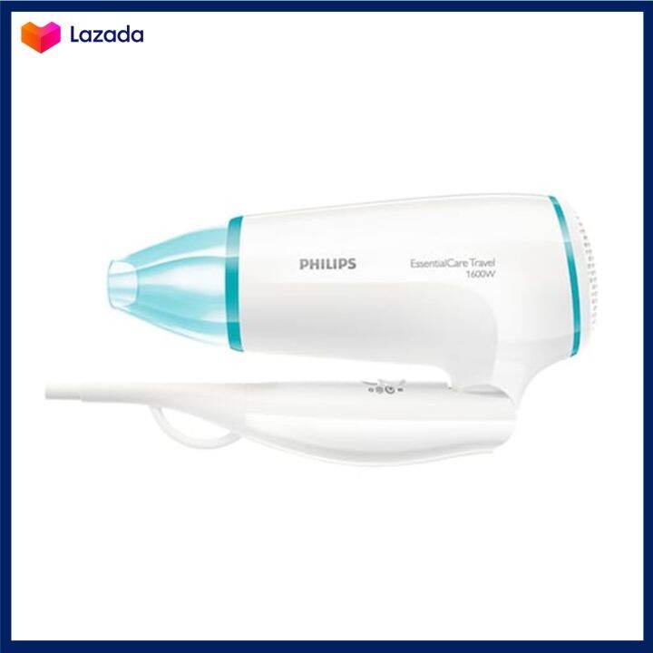 philips-ไดร์เป่าผม-รุ่น-bhd006-กำลังไฟ-1600-วัตต์-สีขาวฟ้า-ไดร์เป่าผมไฟฟ้า-ไดร์เป่าผมแบบพับเก็บได้-ไดร์-เครื่องเป่าผมไฟฟ้า-ไดร์จัดแต่งทรงผม