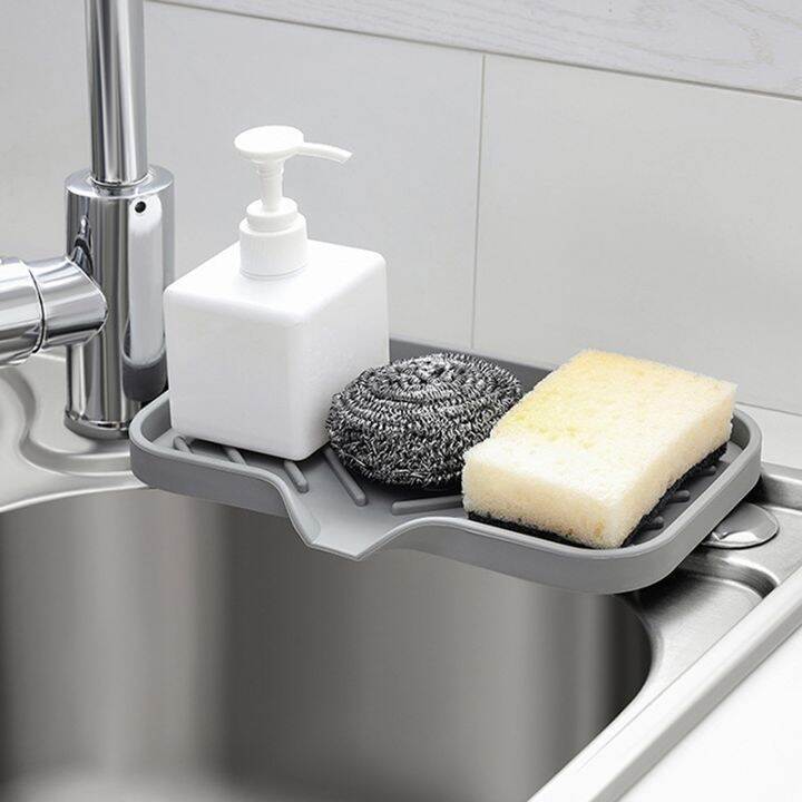 silicone-soap-box-drain-leaf-shape-soap-sponge-storage-holder-no-punching-creative-bottom-suction-cup-home-bathroom-rack