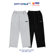 Quần Dài Local Brand Stardust City Cycle chất nỉ da lộn ống suông form