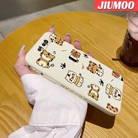 JIUMOO เคส A80ปลอกสำหรับ Samsung ลายการ์ตูนเสือน้อยเคสโทรศัพท์ดีไซน์ใหม่แบบบางแบบสร้างสรรค์เคสนิ่มปกป้องขอบสี่เหลี่ยมเคสปลอกซิลิโคนกันกระแทก