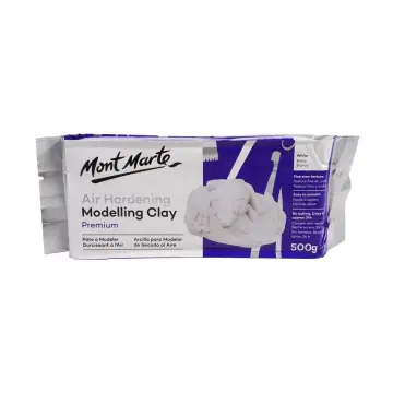 DAS Air-Hardening Modeling Clay - White Air Dry Clay 1.1lb Block - Pliable Air  Clay for Sculpting and Coating - Easy to Use Air Dry Modeling Clay - Molding  Clay…