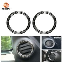 ☃❖ 2Pcs Car Front Door Stereo Speaker Trim Ring for Jeep Grand Cherokee Durango 2011 2012 2013 2014 2015 2016 2017 2018 2019 2020