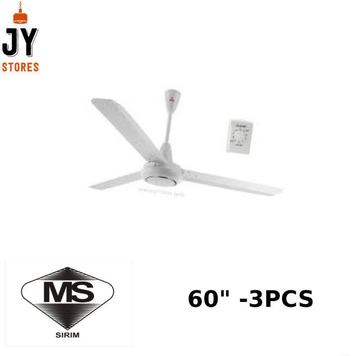 CEILING FAN NIPPON Plus 60 " REGULATOR CELLING FAN BODY BLACK Lazada