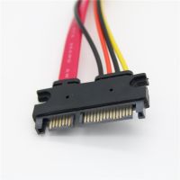 SATA 7 15 Male To Female Hard Disk Data Power Extension 30cm/50cm Cable 30cm/50cm