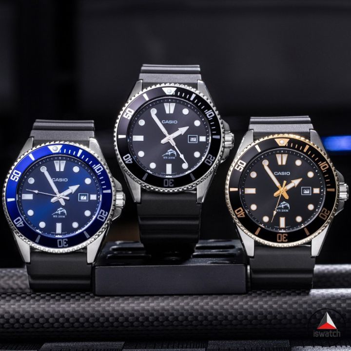 casio-edifice-นาฬิกาข้อมือผู้ชาย-นาฬิกาควอตซ์รุ่น-mdv-106-casio-duro-marlin-mdv-106-1a-สีเงิน-สีทอง